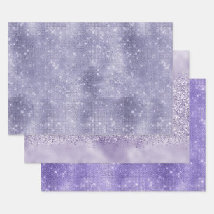 Feuille De Papier Cadeau Étincelle de rêve pourpre