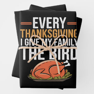 Feuille De Papier Cadeau Every Thanksgiving