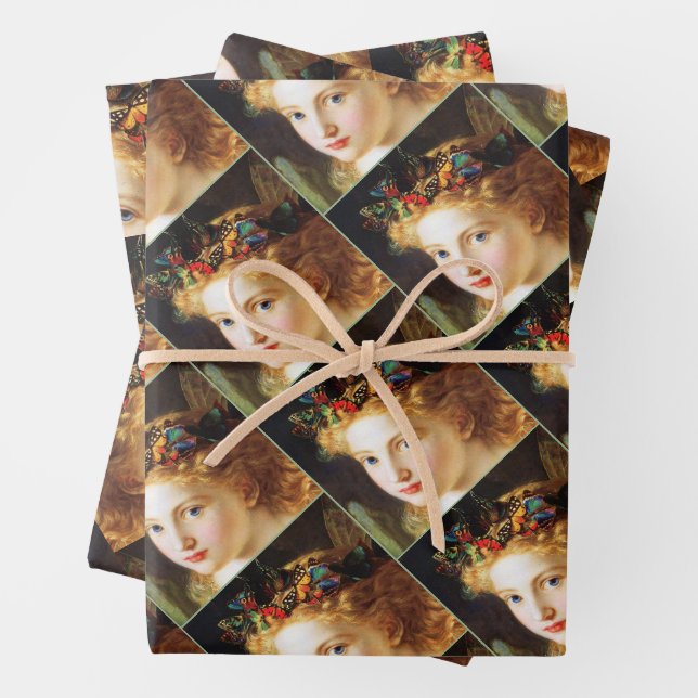 Feuille De Papier Cadeau Fairy Queen - Sophie Anderson (En situation)