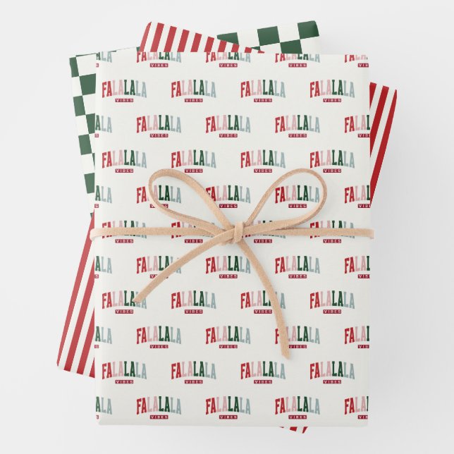 FEUILLE DE PAPIER CADEAU FALALA VIBES (En situation)