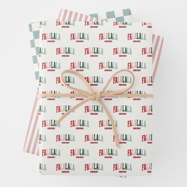 FEUILLE DE PAPIER CADEAU FALALA VIBES (En situation)