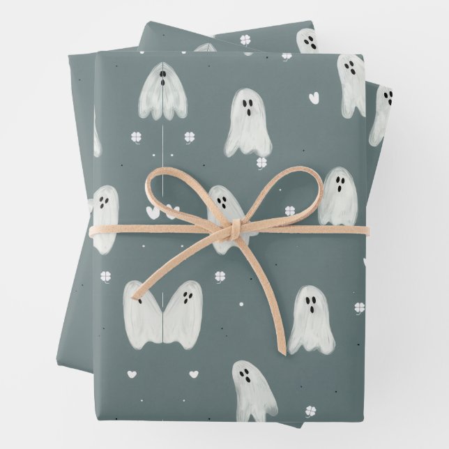 FEUILLE DE PAPIER CADEAU FANTÔME (En situation)