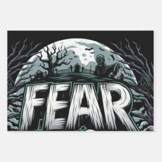 FEUILLE DE PAPIER CADEAU FEAR FEST