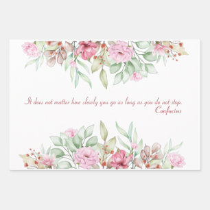 Feuille De Papier Cadeau Félicitations  