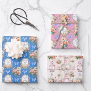 Feuille De Papier Cadeau Feliz Dia de las Madres Mama