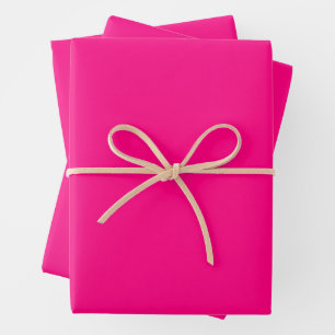 Feuille De Papier Cadeau Fête Cramoisi
