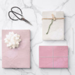Feuille De Papier Cadeau Fête des mariées de perle rose chic<br><div class="desc">chic rose perle mariage douche nuptiale</div>