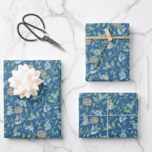 Feuille De Papier Cadeau Fête des Mères Jardin de printemps Oeufs de Robin 