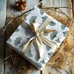 Feuille De Papier Cadeau Feuillage moderne Sage Green Ginkgo<br><div class="desc">Superbe conception de ginkgo vert sauge,  adapté à toutes les occasions de cadeaux. Des illustrations d'aquarelle élégantes ont été disposées dans une répétition multidirectionnelle. Veuillez voir d'autres objets de cette collection unique.</div>