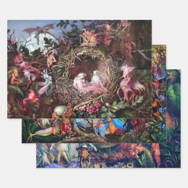 Feuille De Papier Cadeau Fitzgerald (Lot)