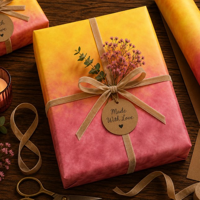 Feuille De Papier Cadeau Fleur de Solstice (Créateur téléchargé)
