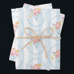 Feuille De Papier Cadeau Fraîchement du marché Whimsical Floral Pastel<br><div class="desc">Fresh Off the market Papier d'enveloppement floral Whimsical Pastel Matching items are available.</div>
