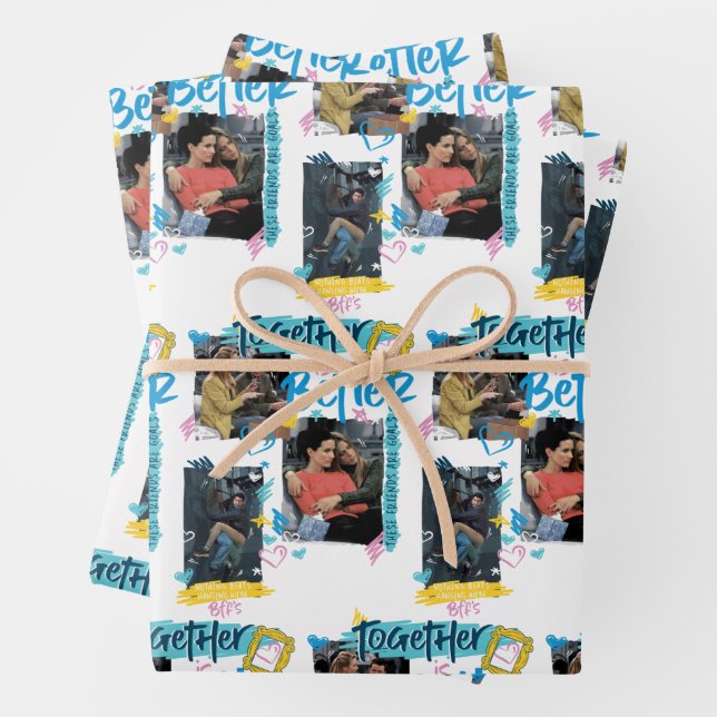 Feuille De Papier Cadeau FRIENDS™ | Ensemble, c'est mieux (En situation)