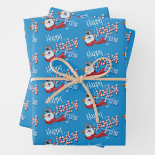 Feuille De Papier Cadeau Frosty the Snowman™ Joyeux Jolly Fun