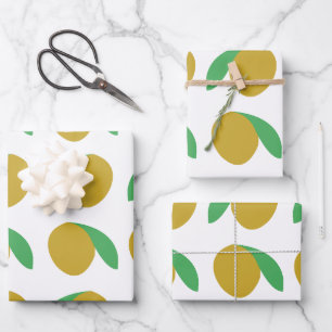 Feuille De Papier Cadeau Fruits tropicaux de Mango