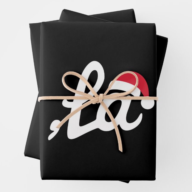 Feuille De Papier Cadeau Funny Kamala Harris 2024 Comma La Christmas (En situation)