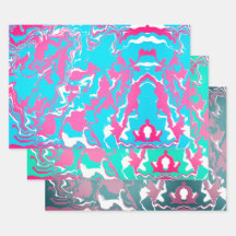 Fusion colorée abstraite