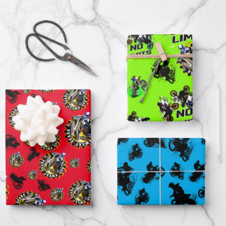 Feuille De Papier Cadeau Gears de transpiration sanguine