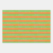 Geometric Tribal Retro Mid-Century Pattern