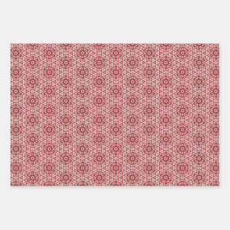 Feuille De Papier Cadeau Geometric Winter Holiday Gift Wrapping Sheets