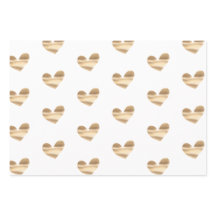 Glamme d'or blanc et rose et coeur léopard