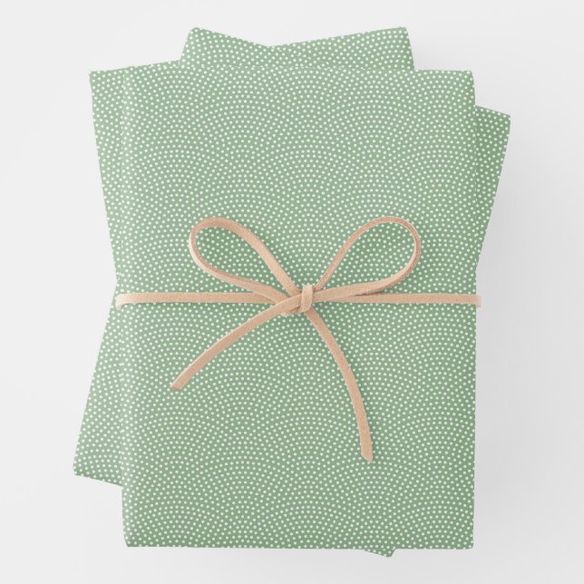 Feuille De Papier Cadeau Green Same Komon (petite échelle) (En situation)