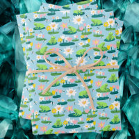 Grenouilles et Lily Pads BABY SHOWER mignon Enfant