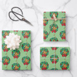 Feuille De Papier Cadeau Grinch | Couronne de Noël de Max<br><div class="desc">Découvrez ce design amusant de Dr Seuss avec Max.</div>