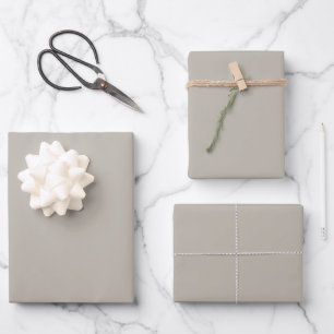 Feuille De Papier Cadeau Gris Perle Tendances de Couleurs pour le Printemps