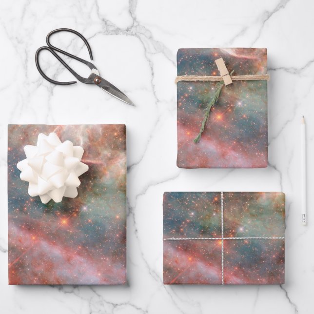 Feuille De Papier Cadeau Gros nuage magellanique (Recto)