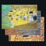 Feuille De Papier Cadeau Gustav Klimt<br><div class="desc">Gustav Klimt (14 juillet 1862 - 6 février 1918) était un peintre symboliste autrichien et l'un des membres les plus importants du mouvement de sécession de Vienne. Klimt est réputé pour ses peintures, ses peintures murales, ses croquis et autres objets d'art. En plus de ses oeuvres figuratives, qui comprennent des...</div>