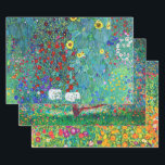 Feuille De Papier Cadeau Gustav Klimt, fleurs et fleurs<br><div class="desc">Gustav Klimt (14 juillet 1862 - 6 février 1918) était un peintre symboliste autrichien et l'un des membres les plus importants du mouvement de sécession de Vienne. Klimt est réputé pour ses peintures, ses peintures murales, ses croquis et autres objets d'art. En plus de ses oeuvres figuratives, qui comprennent des...</div>