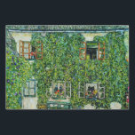 Feuille De Papier Cadeau Gustav Klimt - La Maison de Guardaboschi<br><div class="desc">Maison de Guardaboschi / Maison à Weissenbach du lac Attersee - Gustav Klimt,  Huile sur toile,  1912</div>