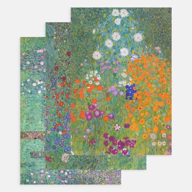 Feuille De Papier Cadeau Gustav Klimt - Sélection des chefs-d'oeuvre du jar (Créateur téléchargé)