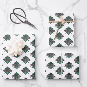 Feuille De Papier Cadeau Harry Potter   Slytherin QUIDDITCH™ Crest