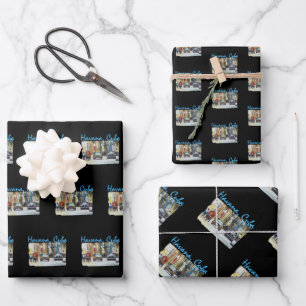 Feuille De Papier Cadeau Havana Habana Viejo Cuba