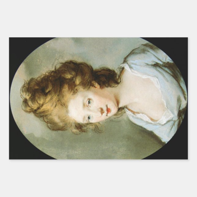 Feuille De Papier Cadeau Henrietta (Devant 3)