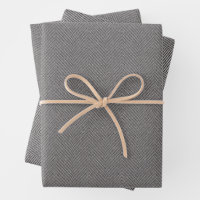 Herringbone tweeté classique noir blanc Noël