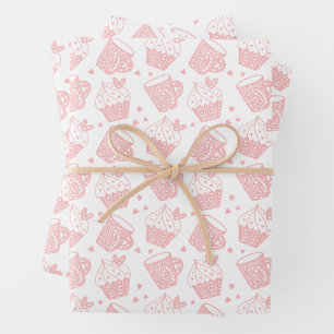 Feuille De Papier Cadeau Heureuse Sainte-Valentin