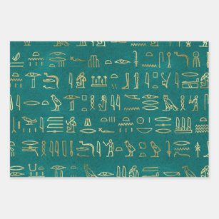 Feuille de Papier artisanal 50x65 cm, Production artisanale française -  Hiéroglyphes