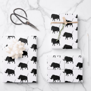 Feuille De Papier Cadeau Hochet à tartiner