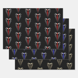 Feuille De Papier Cadeau Homme Élégant