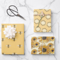 Honey Bee Honeycomb Sunflower Beekeeper Cadeau