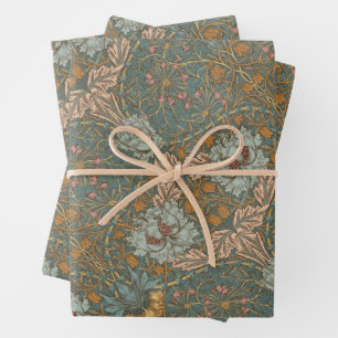 Feuille De Papier Cadeau Honeysucké Delight William Morris Larkspur