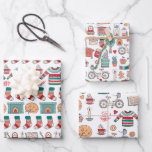 Feuille De Papier Cadeau Hygee Christmas Jumper Motif<br><div class="desc">Hygee Noël Jumper Motif envelopper feuilles de papier de Ricaso</div>