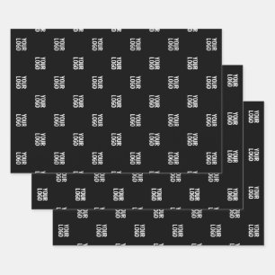 Feuille De Papier Cadeau Image, conception ou logo de l'entreprise répétiti
