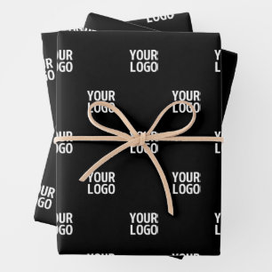 Feuille De Papier Cadeau Image, conception ou logo de l'entreprise se répét