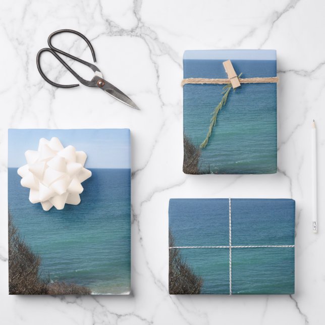 Feuille De Papier Cadeau Image photo personnalisée personnalisée (Recto)