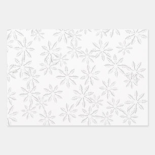 Feuille De Papier Cadeau Impression de flacon blanc