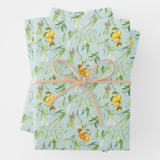 Feuille De Papier Cadeau Impression de jardin potager pour jardiniers et am
